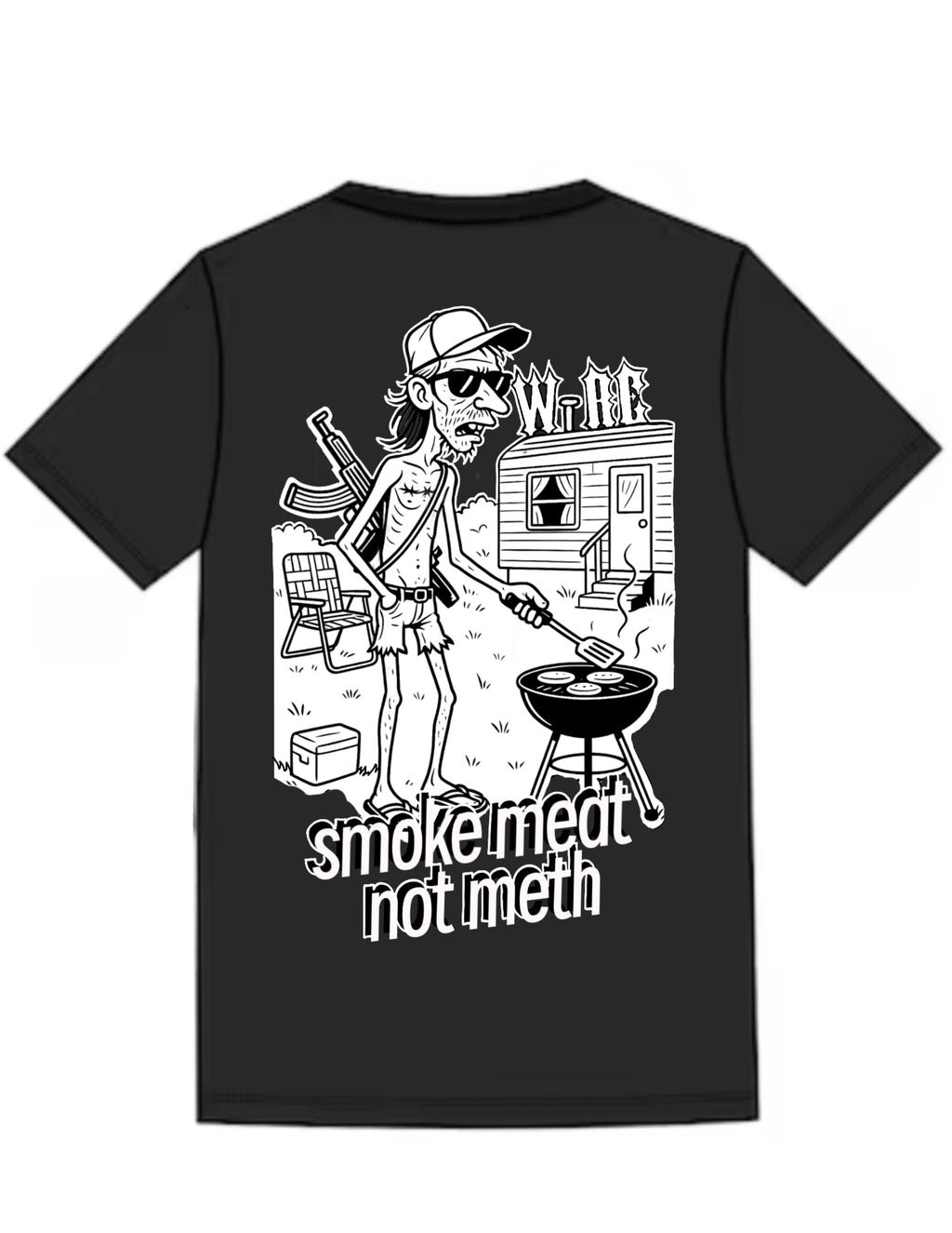 Smoke Meat not Meth T-shirt